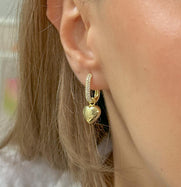 Gümüş Charm Küpe