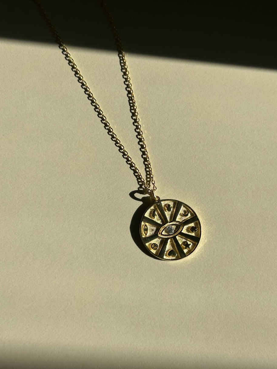 Vintage Kolye-925 Ayar Gümüş