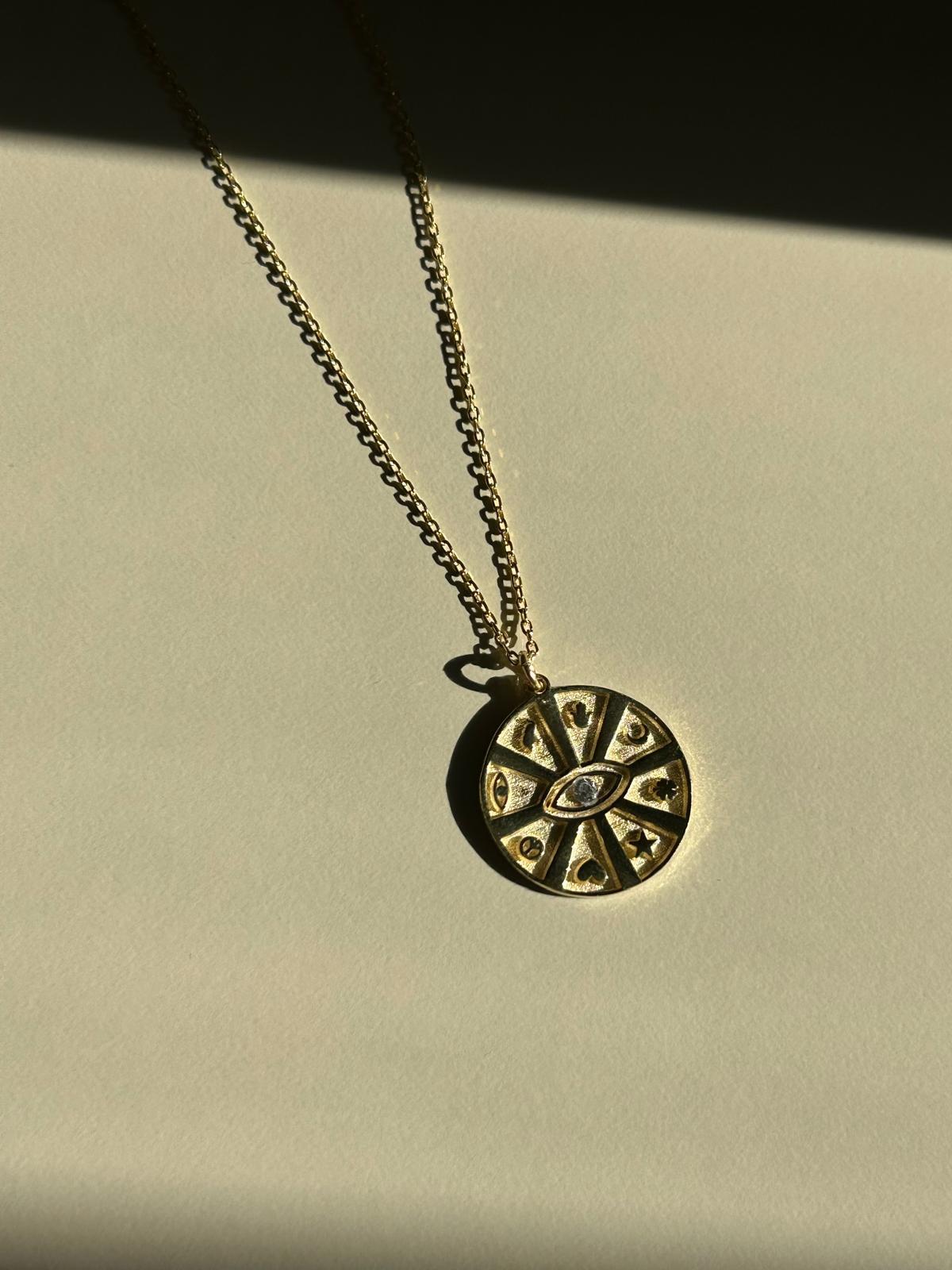 Vintage Kolye-925 Ayar Gümüş