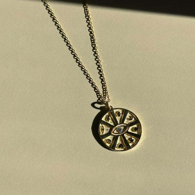 Vintage Kolye-925 Ayar Gümüş