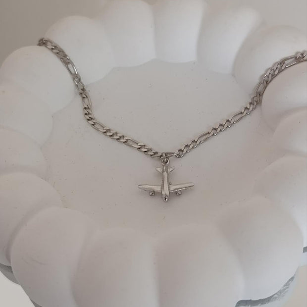 Boyfriend Zincirli Charm Bileklik - 925 Ayar Gümüş