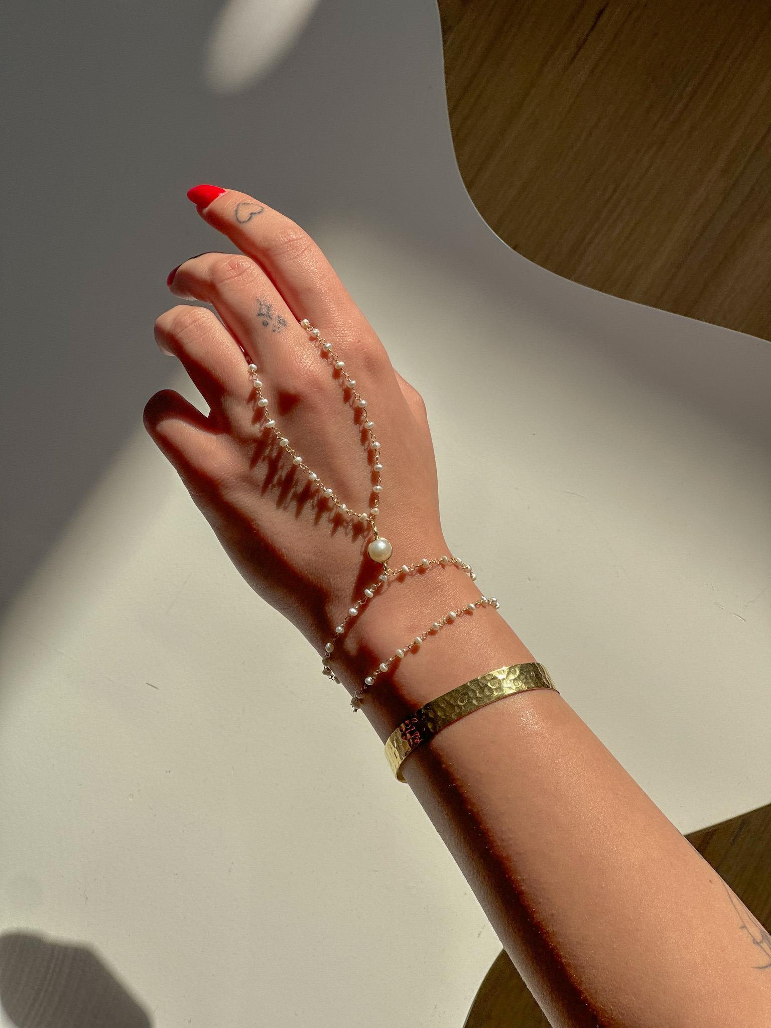 Dövme Kelepçe Bileklik -  925 Ayar Gümüş