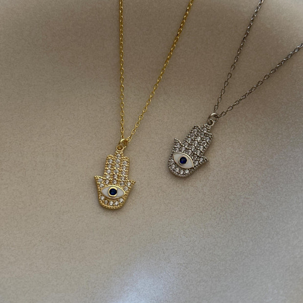 Fatma Ana Figürlü Kolye  - 925 Ayar Gümüş