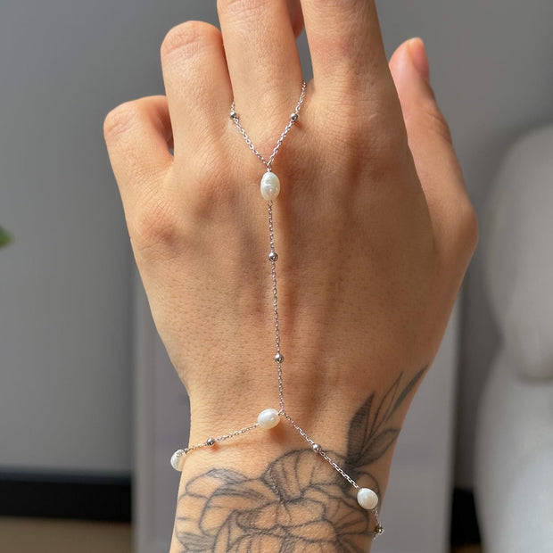 İncili Şahmeran -  925 Ayar Gümüş