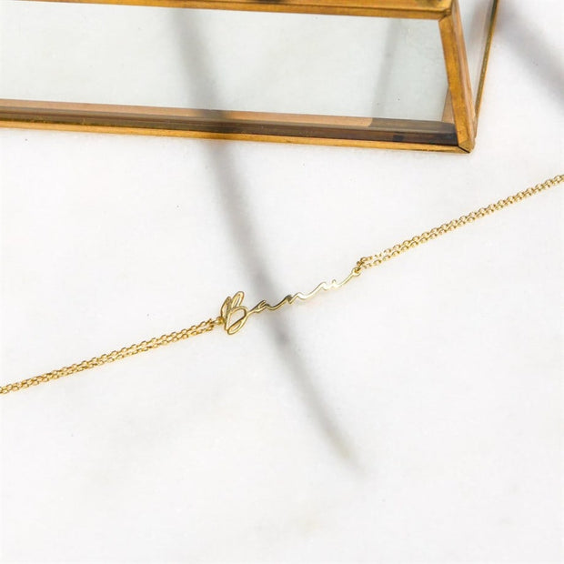 Kişiye Özel Bileklik - 925 Ayar Gümüş