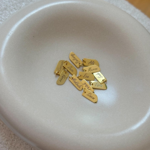 Kişiye Özel Kolye Ucu  - 925 Ayar Gümüş