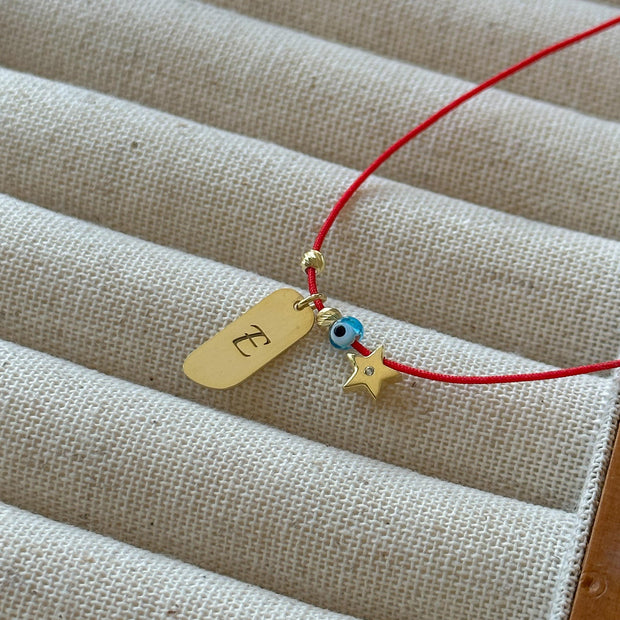 Kişiye Özel Plaka Şans Kolye - 925 Ayar Gümüş