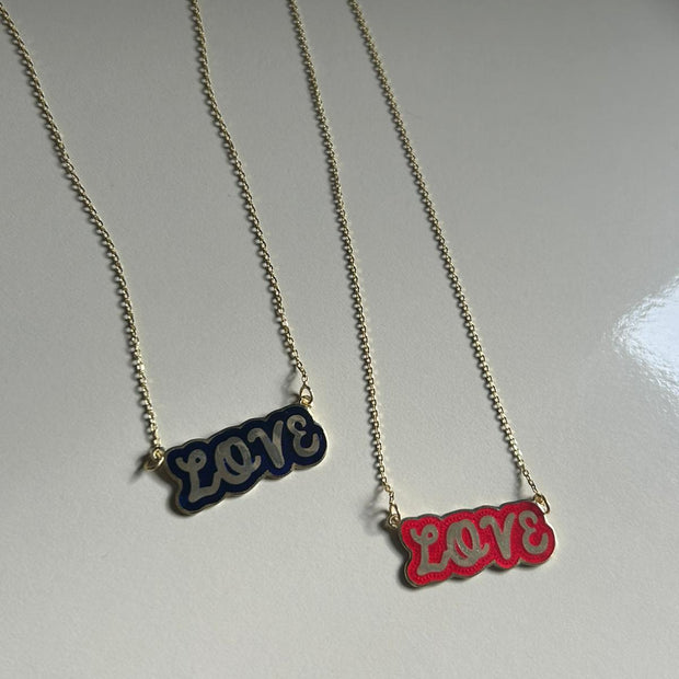 Love Kolye-925 Ayar Gümüş