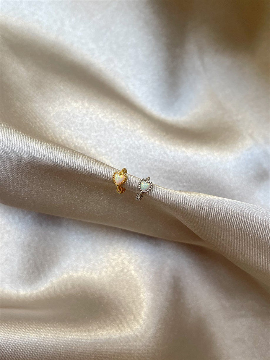 Minik Opal Taşlı Piercing