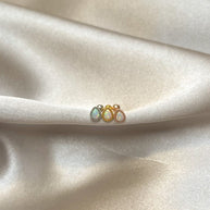 Minik Opal Taşlı Piercing