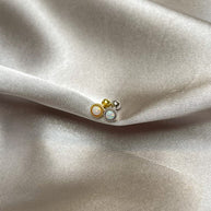 Minik Opal Taşlı Piercing