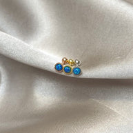 Minik Opal Taşlı Piercing