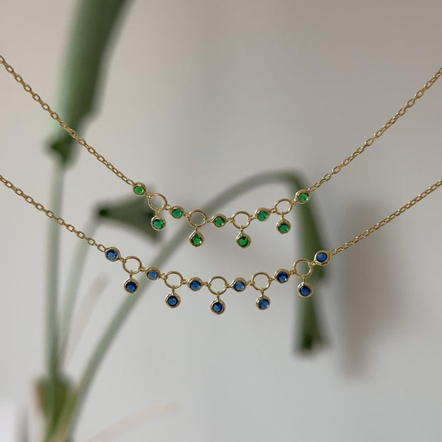 Minik Taşlı Bileklik -  925 Ayar Gümüş