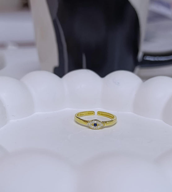 Minimal Mekik Yüzük - 925 Ayar Gümüş