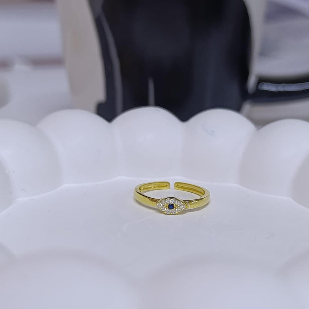 Minimal Mekik Yüzük - 925 Ayar Gümüş
