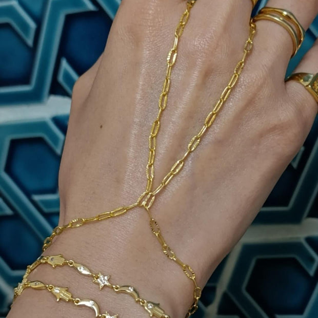 Nostaljik Zincir Şahmeran - 925 Ayar Gümüş