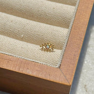 Opal Taşlı Piercing - 925 Ayar Gümüş