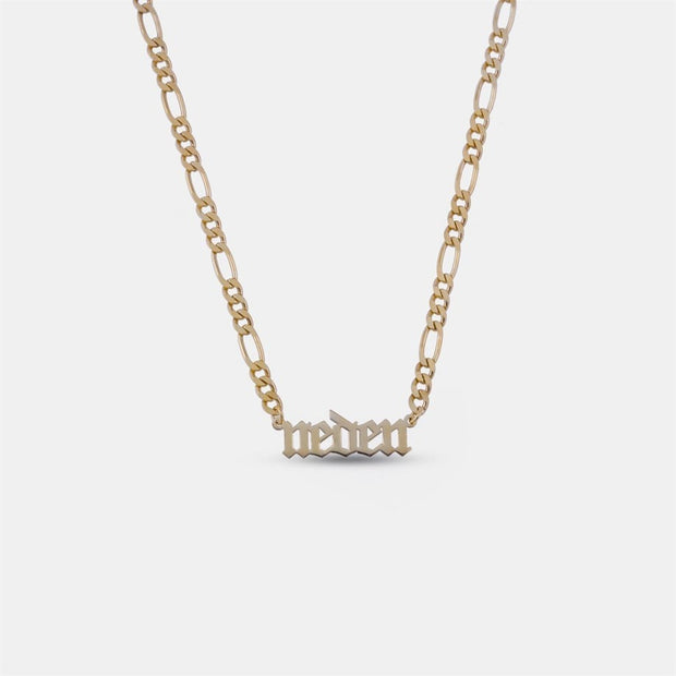 Slogan Kolye - 925 Ayar Gümüş