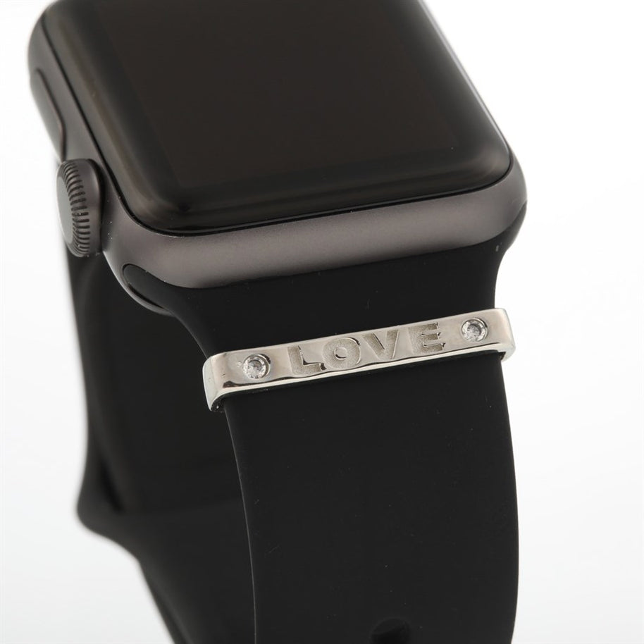 Taşlı Love Watch Aksesuar (925 Ayar Gümüş)