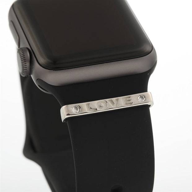Taşlı Love Watch Aksesuar (925 Ayar Gümüş)