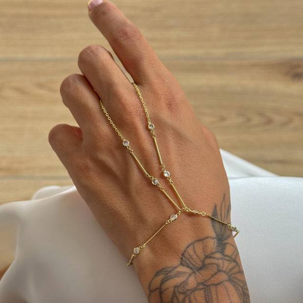 Taşlı Şahmeran -  925 Ayar Gümüş