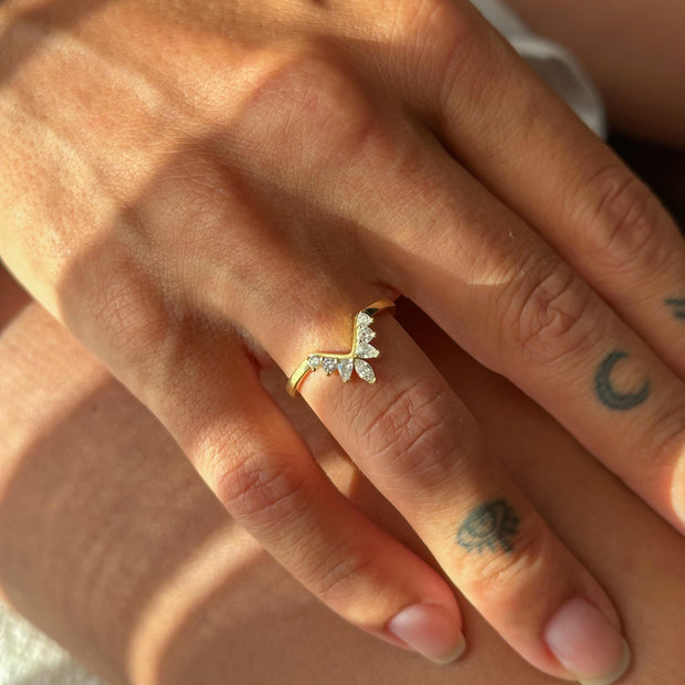 Taşlı Yüzük - 925 Ayar Gümüş