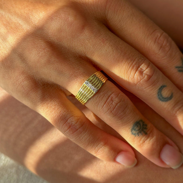 Taşlı Yüzük - 925 Ayar Gümüş